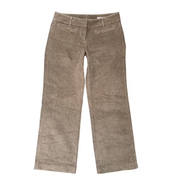 Red Valentino Wide Leg Corduroy Trouser Pants Crop Fall Y2k - Picture 6 of 7